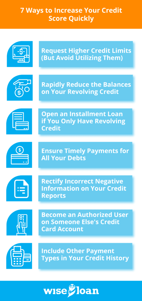 7 Ways to Increase Your Credit Score Quickly