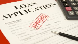 an approved loan application