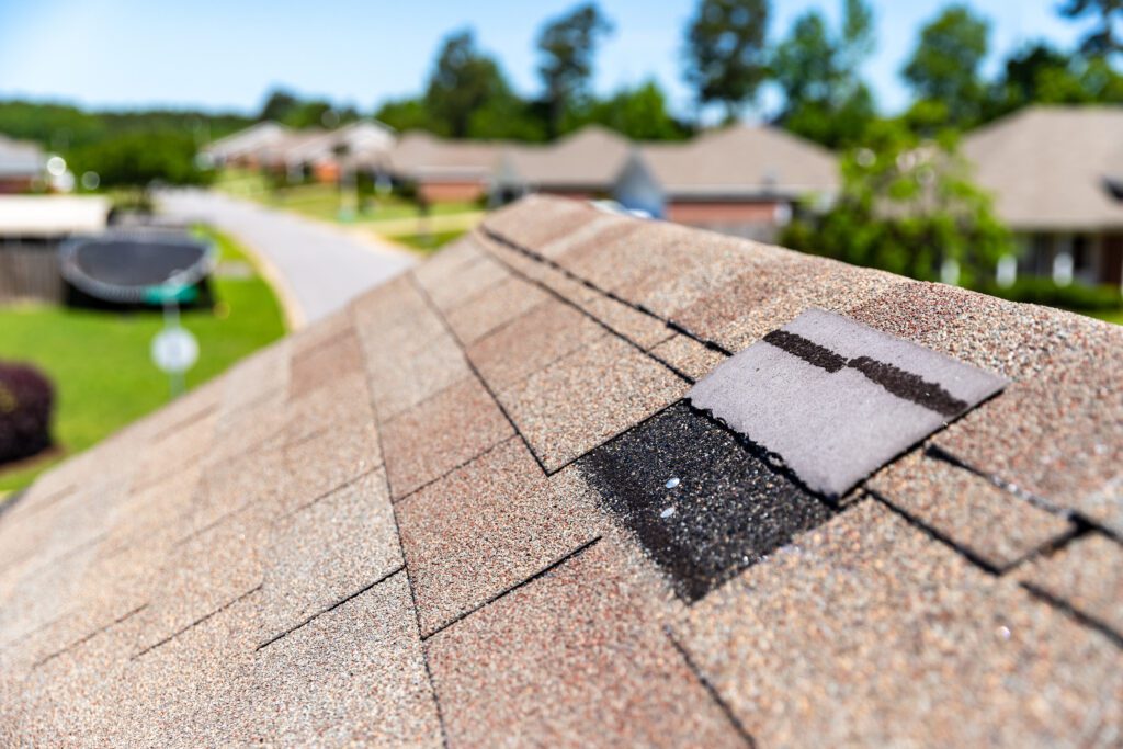 Missing shingles on a house’s roof | How do home repair loans work?